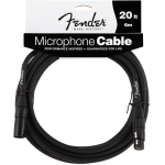 Fender Microphone kabel 20' BK